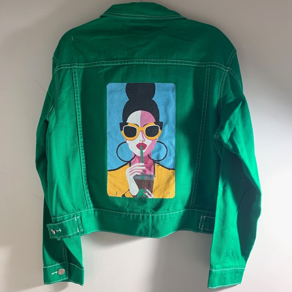 Starbucks inspired jacket